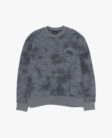  MLB - Áo sweatshirt unisex cổ tròn tay dài Monogram 