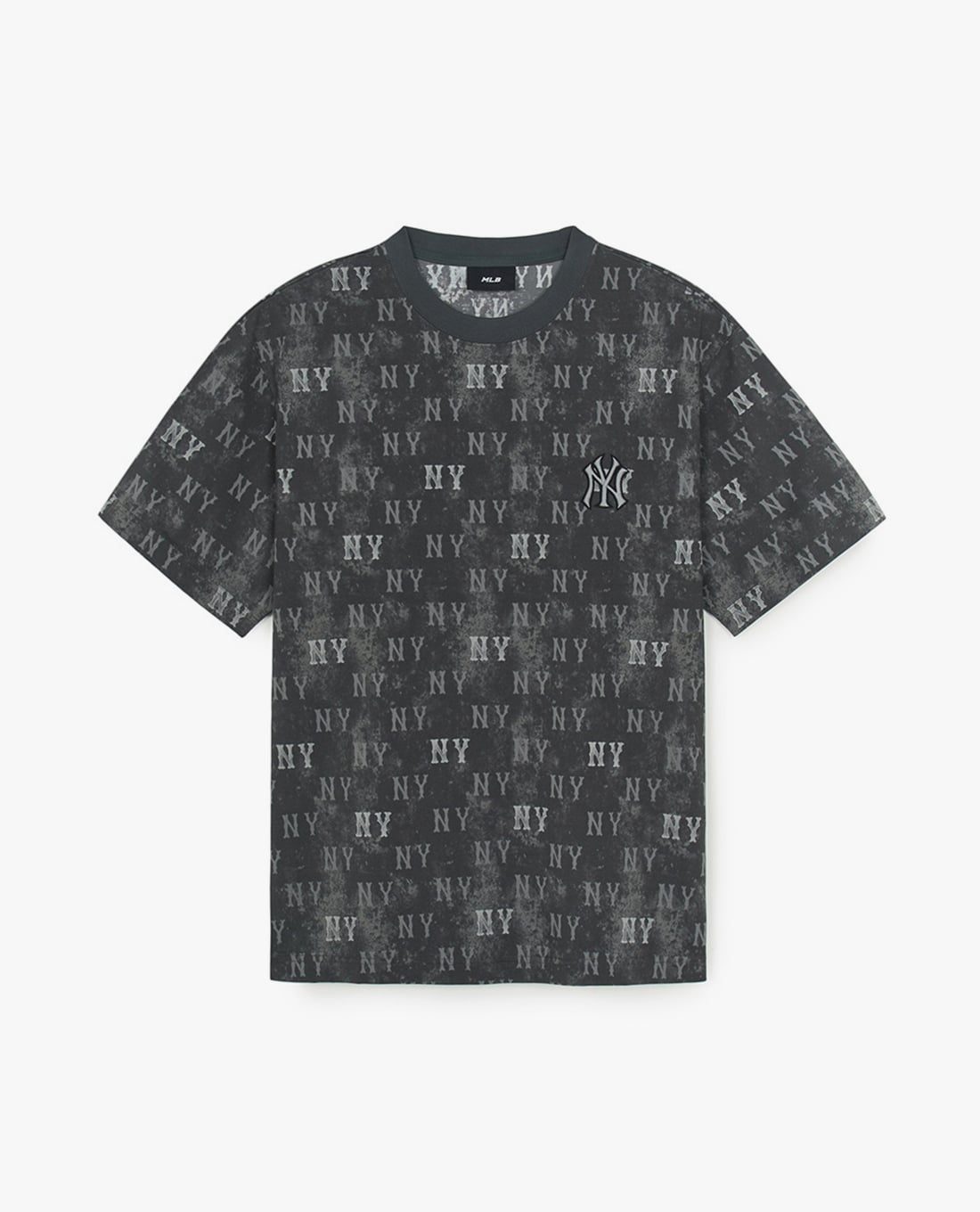 MLB - Áo thun unisex cổ tròn tay ngắn Monogram