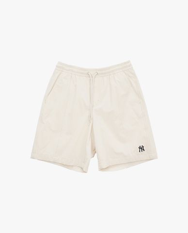  MLB - Quần short unisex ống rộng lưng thun 