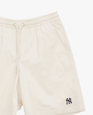  MLB - Quần short unisex ống rộng lưng thun 