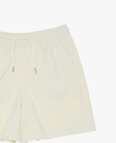  MLB - Quần short unisex ống rộng phối dây rút 