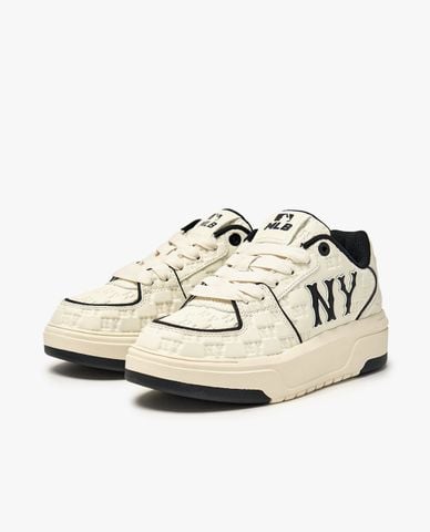  MLB - Giày sneakers unisex cổ thấp Chunky Liner Embo Monogram 