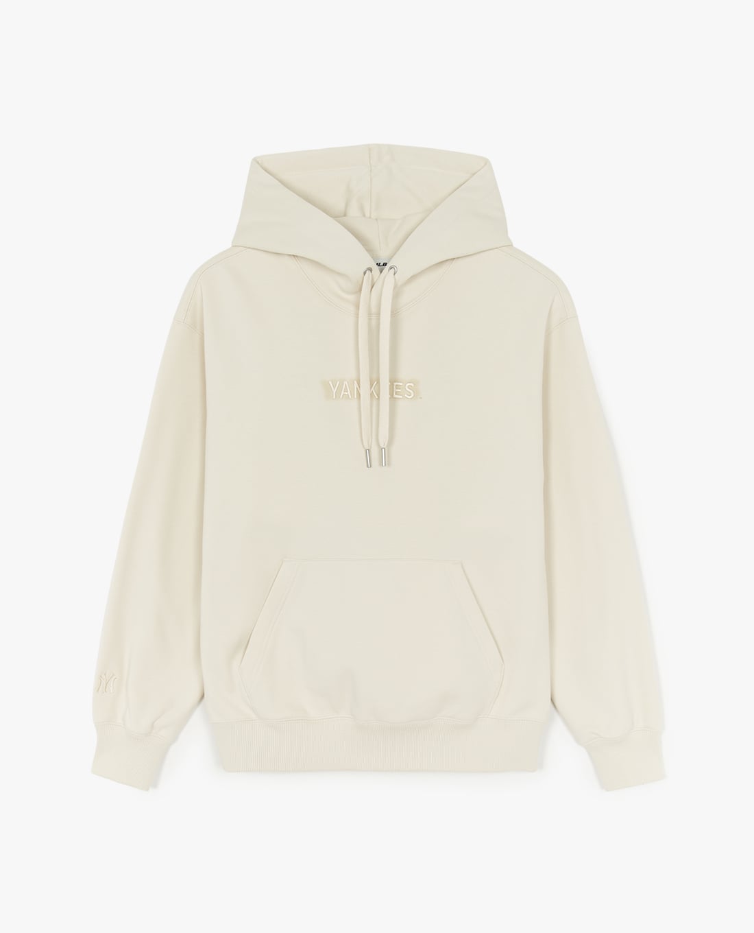 MLB - Áo hoodie unisex tay dài phối mũ Basic Small Logo