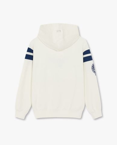  MLB - Áo hoodie unisex tay dài phối mũ Heritage 