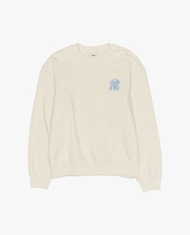  MLB - Áo sweatshirt unisex cổ tròn tay dài Big Logo 