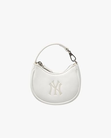  MLB - Móc khoá túi xách Basic Embossed Logo Mini 