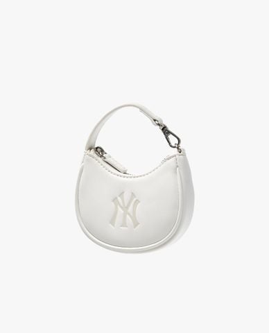  MLB - Móc khoá túi xách Basic Embossed Logo Mini 