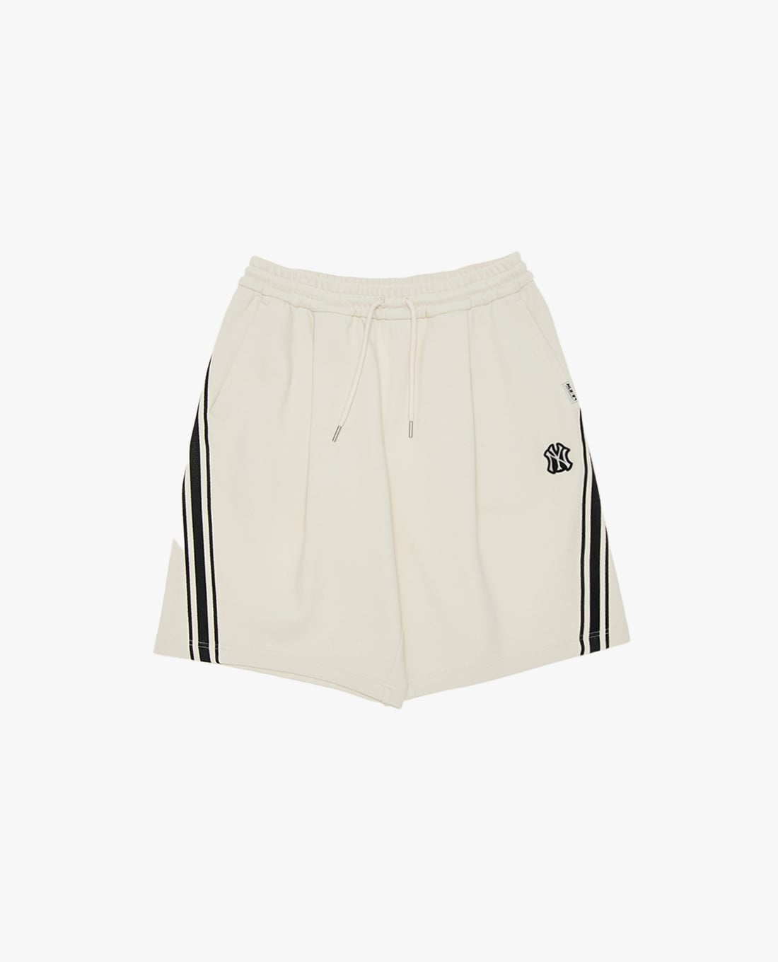MLB - Quần short unisex ống rộng viền sọc