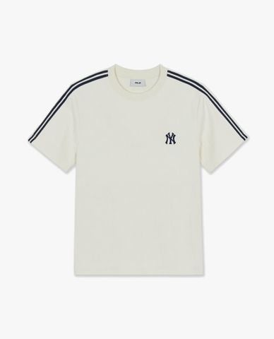  MLB - Áo thun unisex cổ tròn tay ngắn Monogram 