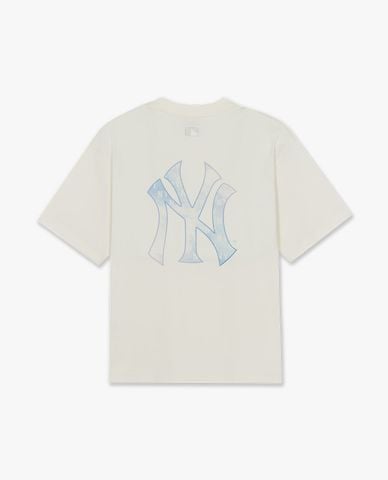  MLB - Áo thun unisex tay ngắn Monogram Gradient 