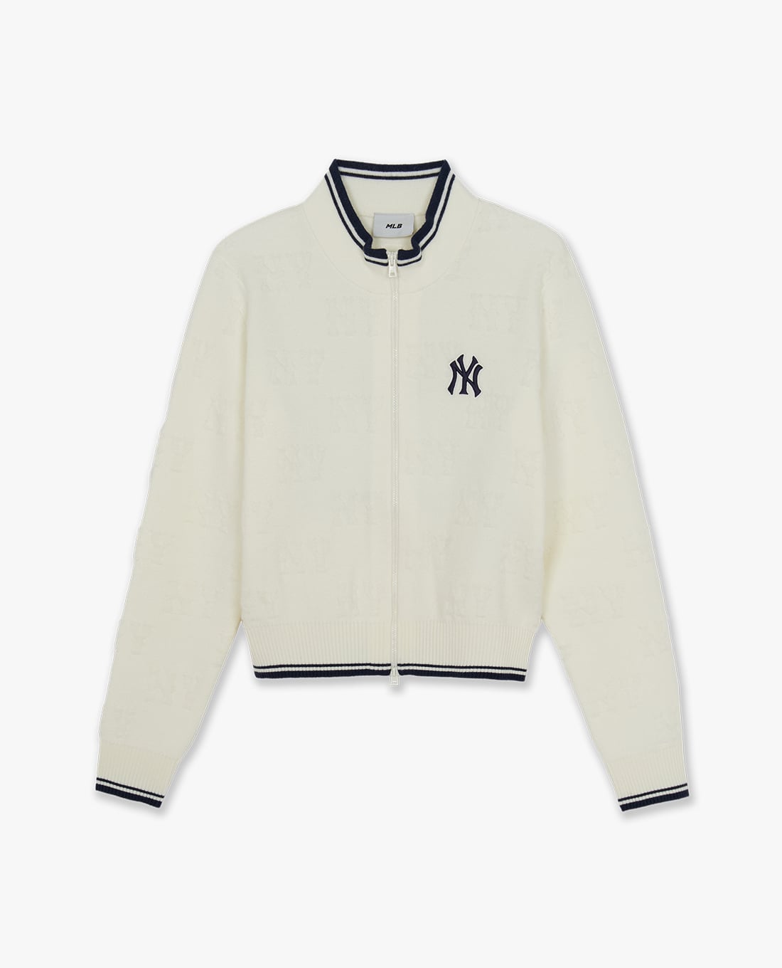 MLB - Áo khoác dệt kim nữ tay dài Classic Monogram