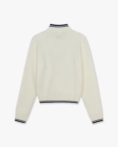  MLB - Áo khoác dệt kim nữ tay dài Classic Monogram 