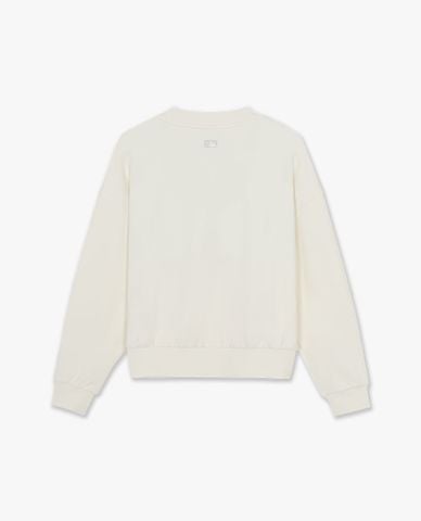  MLB - Áo sweatshirt nữ cổ V tay dài Basic 