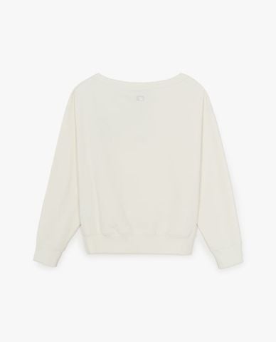  MLB - Áo sweatshirt nữ cổ thuyền tay dài Heritage 