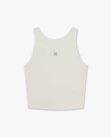  MLB - Áo ba lỗ nữ phom ôm Basic Small Logo 