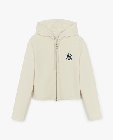  MLB - Áo khoác phối mũ nữ Varsity Golf Slim Fit 