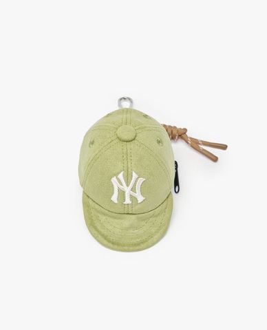  MLB - Móc khóa túi xách Basic Suede Ball Cap 