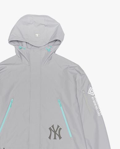  MLB - Áo khoác phối mũ unisex Gore Windstopper 