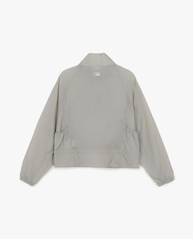  MLB - Áo khoác gió nữ cổ trụ phối dây rút Sportive 