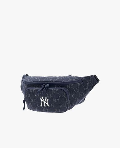  MLB - Túi bao tử unisex Dia Monogram Denim 