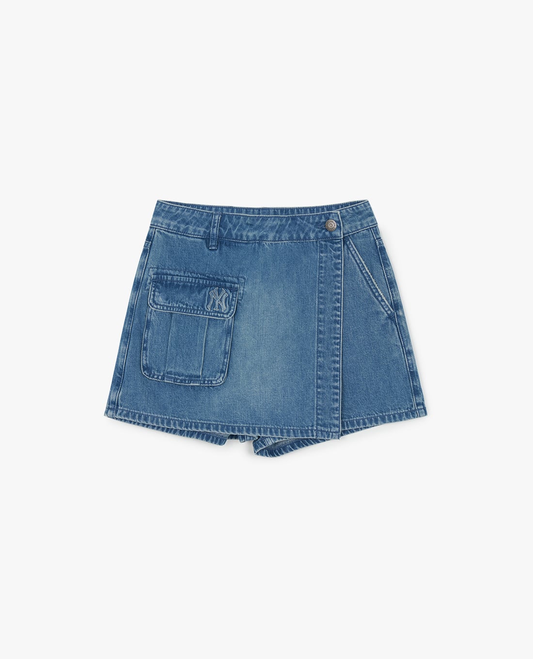 MLB - Quần short giả váy nữ Basic Small Logo