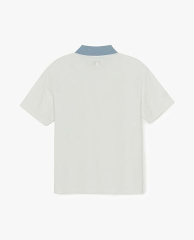  MLB - Áo polo unisex cổ bẻ tay ngắn Basic Small Letter 