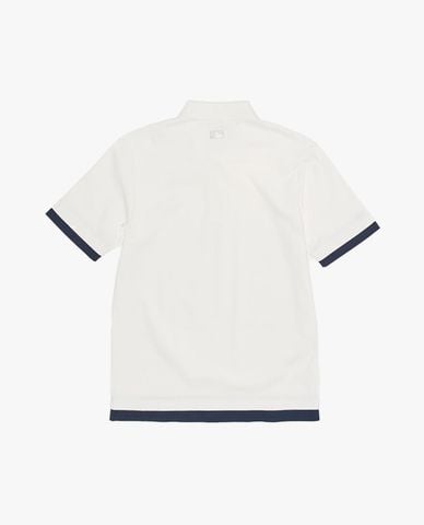  MLB - Áo polo unisex cổ bẻ tay ngắn Basic Layered 