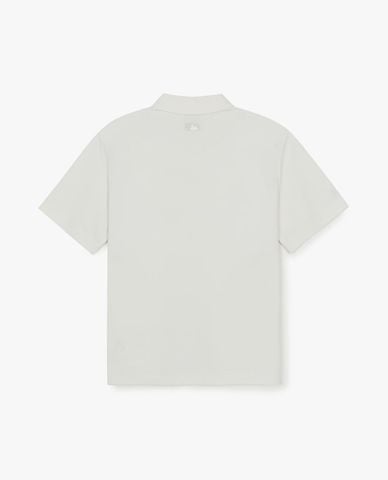  MLB - Áo polo unisex cổ bẻ tay ngắn Varsity Small Cursive 