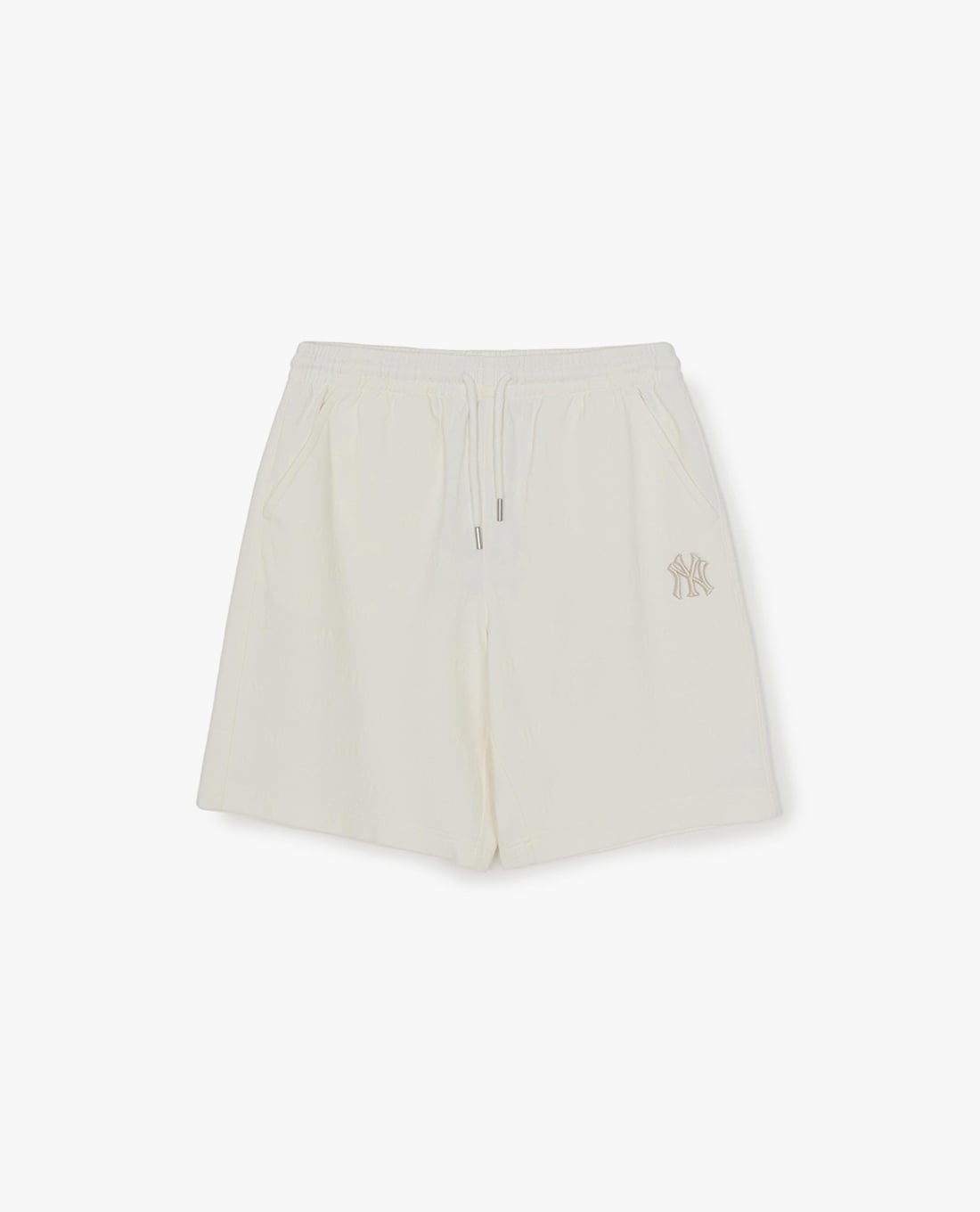 MLB - Quần short unisex ống rộng lưng thun Monogram