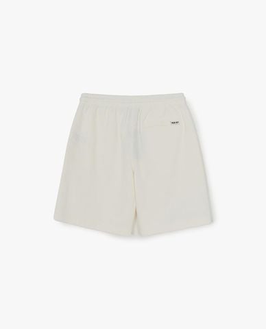  MLB - Quần short unisex ống rộng lưng thun Monogram 