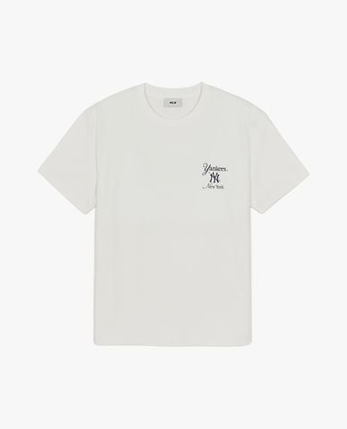 MLB - Áo thun unisex tay ngắn Sheriff Small Lettering Logo 