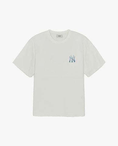  MLB - Áo thun unisex cổ tròn tay ngắn Monogram 