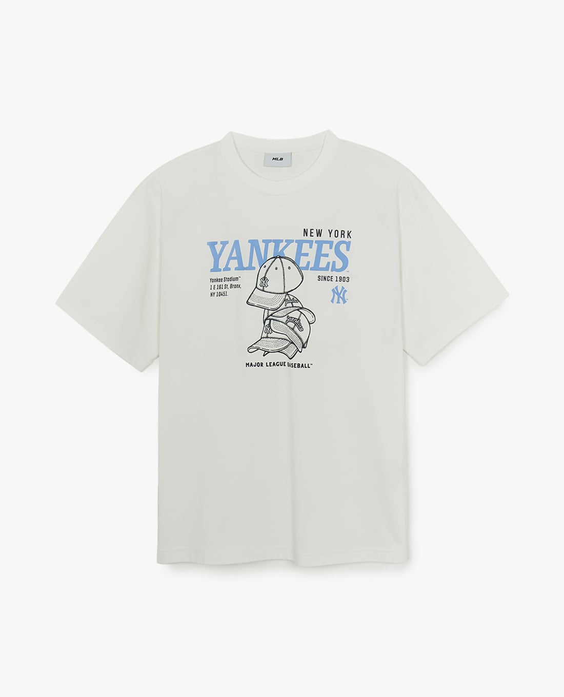 MLB - Áo thun unisex cổ tròn tay ngắn Lifestyle Graphic