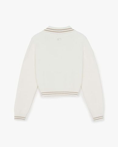  MLB - Áo khoác cardigan nữ cổ bẻ Classic Monogram 