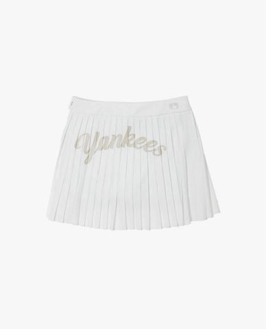  MLB - Chân váy xếp li mini New York Yankees 