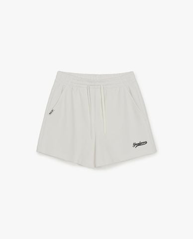  MLB - Quần short nữ ống rộng lưng thun Basic 