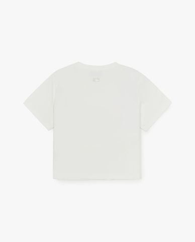  MLB - Áo croptop nữ cổ tròn tay ngắn Basic 