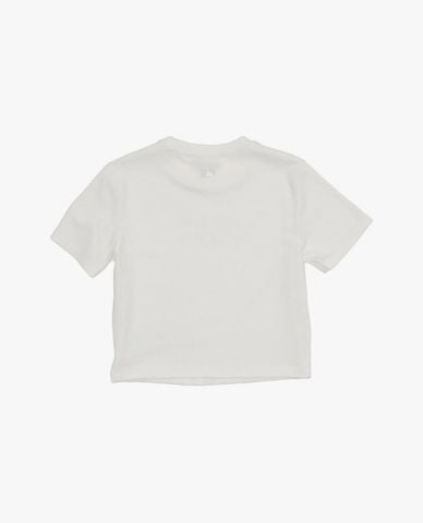  MLB - Áo croptop nữ cổ tròn tay ngắn 