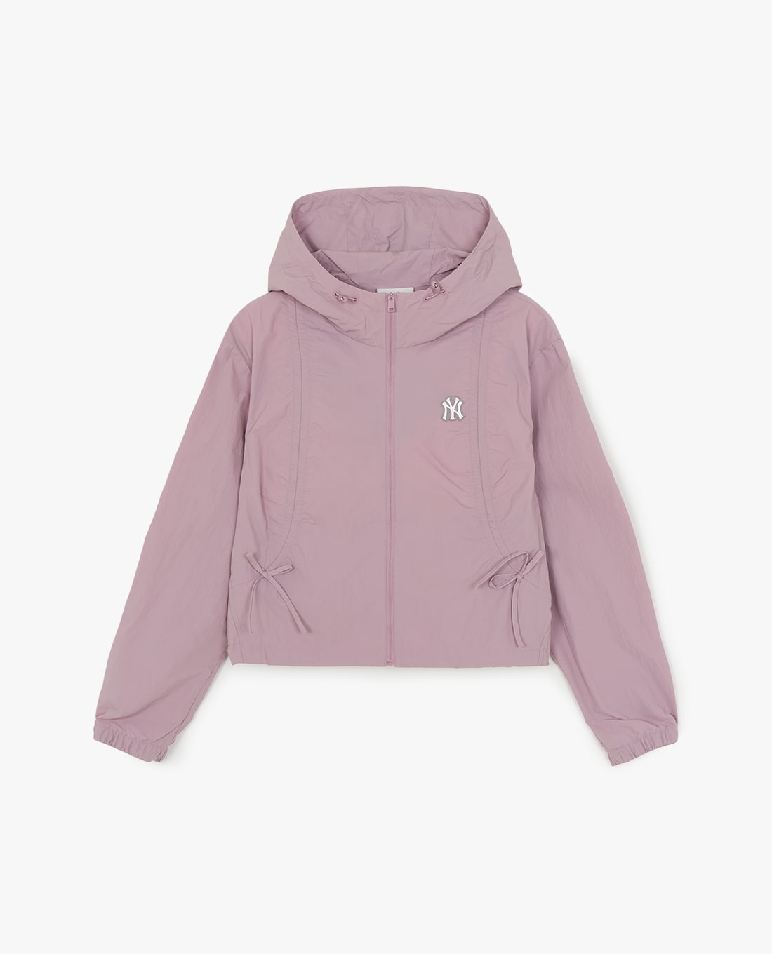 MLB - Áo khoác gió nữ phối mũ Gorpcore