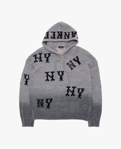  MLB - Áo hoodie unisex Monogram New York Yankees 
