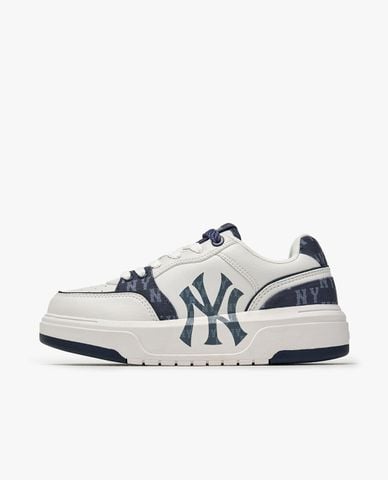 MLB - Giày sneakers unisex cổ thấp Chunky Liner Monogram 