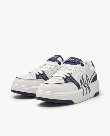  MLB - Giày sneakers unisex cổ thấp Chunky Liner Monogram 