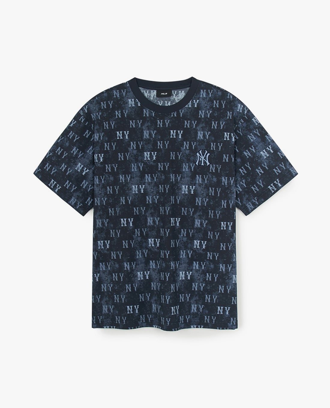 MLB - Áo thun unisex cổ tròn tay ngắn Monogram