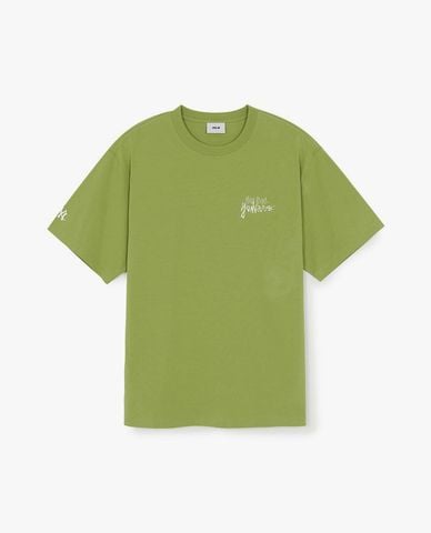  MLB - Áo thun unisex cổ tròn tay ngắn Basic Mega Street Logo 