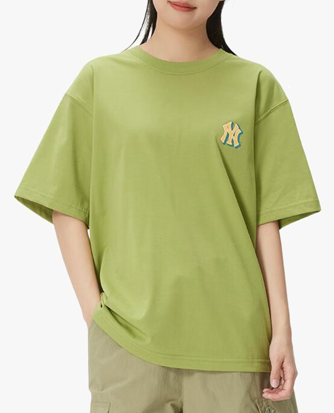 MLB - Áo thun unisex cổ tròn tay ngắn Summer