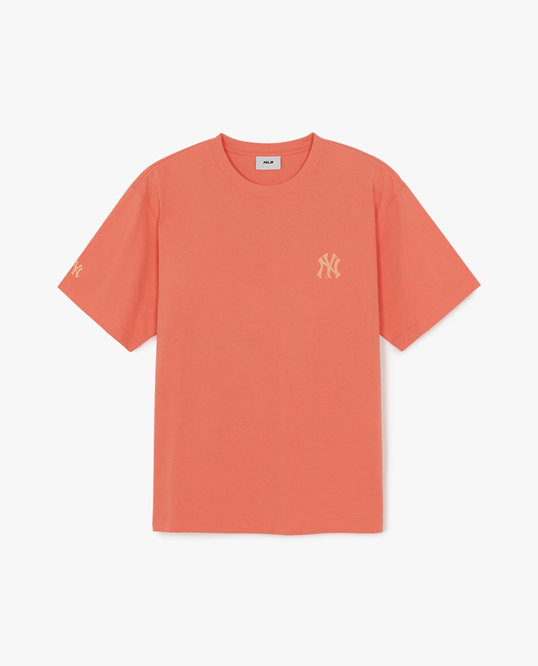 MLB - Áo thun unisex cổ tròn tay ngắn Basic Simple Street Logo