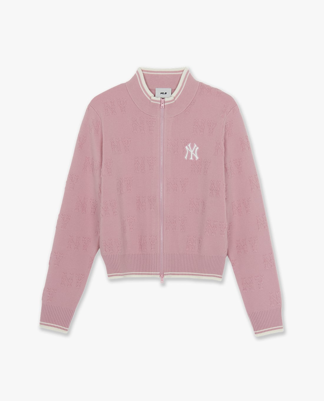MLB - Áo khoác dệt kim nữ tay dài Classic Monogram