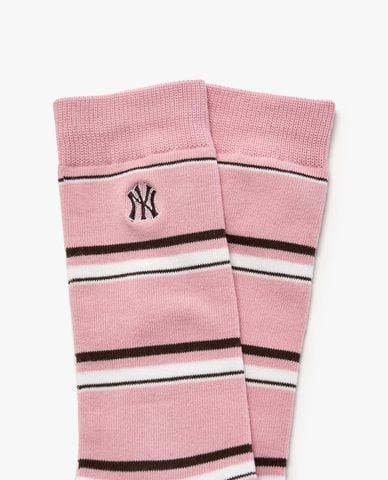  MLB - Vớ cổ cao unisex kẻ sọc Color Striptease 