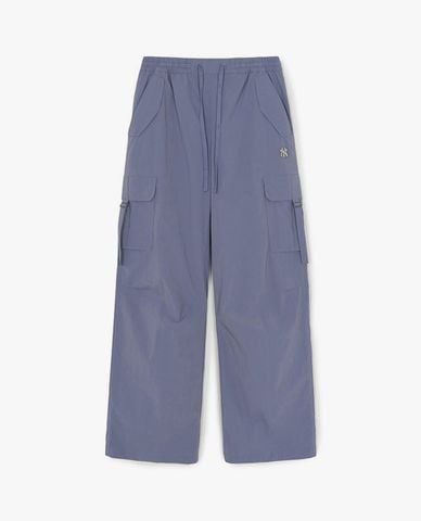  MLB - Quần nữ ống rộng lưng thun Varsity 