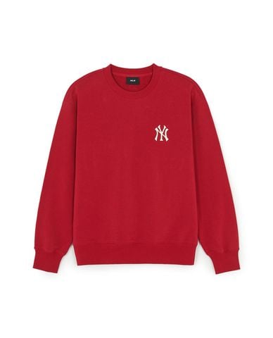  MLB - Áo sweatshirt unisex cổ tròn tay dài New Year Horse 